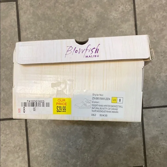 Blowfish Brown Sneakers with Leopard Detail - Picture 7 of 7